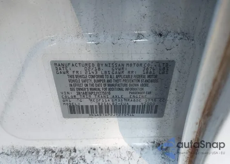 2018 Nissan Sentra S z USA, uszkodzony, nr VIN 3N1AB7AP2JY275916